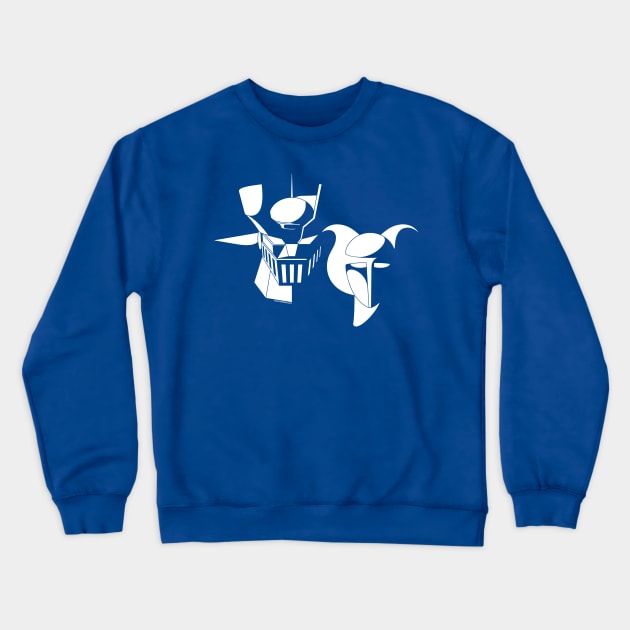 Mazinger Z & Aphrodite A Crewneck Sweatshirt by tuditees